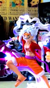 Mô hình One Piece Luffy Gear 5 Nika đỏ bản có vũ khí cầm tay haki 3 đấm siêu đẹp cao 17 cm - MH One Piece Giá Sỉ