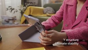 TRIPLEDI Case Akrilik Untuk iPad Pro 12.9 inci M1 & M2