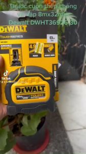 Thước cuộn thép chống va đập 8mx32mm Dewalt DWHT36926-30