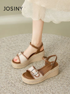 Josiny | Wedge Heel Leisure New Design Summer 2026 Espadrille Sandals