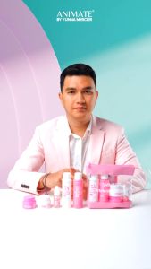PAKET ANIMATE INSTANT WHITENING SERIES 5IN1 RANGKAIAN SKINCARE