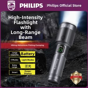 Philips | High-Power Rechargeable Flashlight