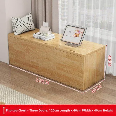 Yiyu | Modern Custom Eco-friendly No Odor Solid Wood Window Storage Bench