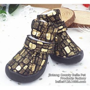 Breathable Cute Autumn Fabric Dog Shoes
