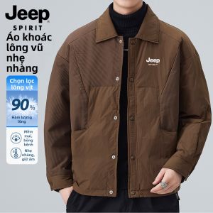 JEEP SPIRIT | Áo Khoác Mỏng Dày Ngắn cho Nam