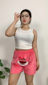 ชุดเซ็ตน่ารัก เสื้อแขนกุด ดีไซน์น่ารัก