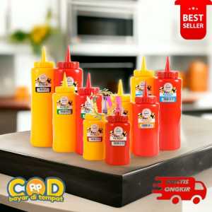 [LCM] Botol Kecap Saus 400 600 700 ML | Tempat Saos Mayo Kenzie Hommy Star.