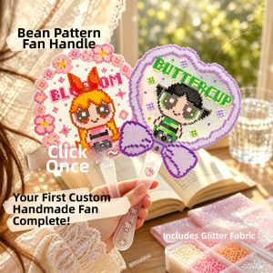 YUGUANG | Personalized Clear Plastic Fan Handle Accessories