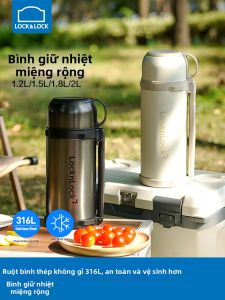 LocknLock | Bình Giữ Nhiệt Dùng Ngoài Trời Cho Ô Tô Dung Lượng Lớn