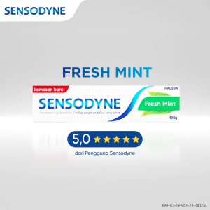 Pasta Gigi Odol Tooth Paste SENSODYNE Fresh Mint Perawatan Gigi Sensitif 100 gr