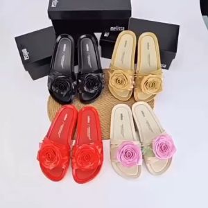 MELISSA FLOWER BLOOMING WOMEN JELLY SHOES ( SIZE 35/35 - 39 ) ORI1:1