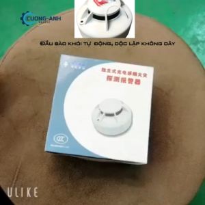 Đầu báo khói tự động độc lập thiết bị báo khói không giây đầu báo khói cháy thiết bị báo khói phòng cháy chữa cháy tự động không dây thiết bị báo cháy thiết bị phòng cháy chữa cháy Hàng chất lượng cao giá rẻ Loại 1