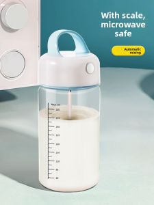 「China Plug」IF by karim | Automatic Electric Blender Cup with Measuring Glass for Soy Milk Milk Powder and Coffee