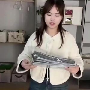 1PC Túi Đựng Quần Áo Không Dệt Dung Tích Lớn Chất Liệu Bền Chắc Có Cửa Sổ Trong Suốt Dùng Để Đựng Chăn Mền Đồ Dùng Dưới Gầm Giường Có Thể Gấp Gọn