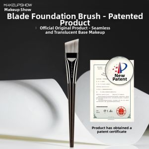 MAKEUPSHOW | Patented No-streaks Flat-headed Beginner Makeup Foundation Brush