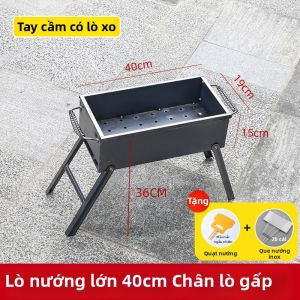 TAFUMAN | Lò Nướng Bbq Gấp Đỡ Nhỏ