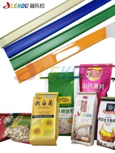 Plastic Sealing Strips Iron Wire Edge Milk Powder Sealer Clips Snack Tea Coffee Sealing Strips 50 Pieces Kitchen Storage Tools