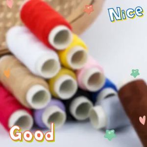 Bộ Chỉ May Nhiều Màu Sắc 24 Chiếc 100% Polyester Bền Mềm Mại Dùng Cho Sửa Chữa Nhà Cửa Và May Tay