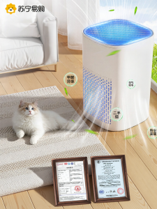 Desktop Negative Ion Air Purifier for Office And Bedroom Removes Formaldehyde Odors And Pollutants Small Size USB Powered