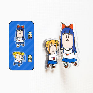Magnezie Acrylic Cute Cartoon Creative Stand Fridge Magnet Pop Pi Pi Beautiful Daily Life Brand Popcxbxt in Stock