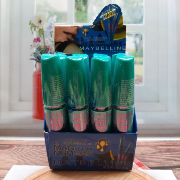 MASCARA MAYBELLINE MAGNUM ( BIRU ) DIJUAL ECER Lazada Indonesia