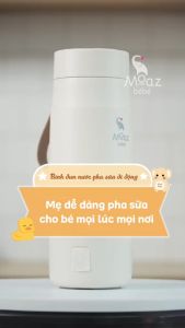 Bình đun nước pha sữa di động Moaz BéBé MB-058
