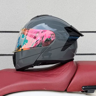 ORZ | Touring Double Lens Helmet with Bluetooth Slot 3C Certification