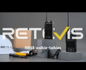 RETEVIS RB58 RB658 Two Way Noise Reduction APP Control Bluetooth  256 Channels Typc-C Charging  Clear Communication Radios