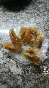 Bánh Bột Lọc Huế - set 100 cái nhân tôm thịt  siêu ngon gia vị chuẩn vị Huế ( tặng kèm nước mắm cá Huế )