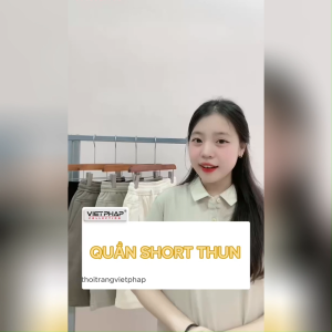 Quần Short Thun Nam VIỆT PHÁP Form Suông Chất liệu cotton thoáng mát co giãn tốt 92315