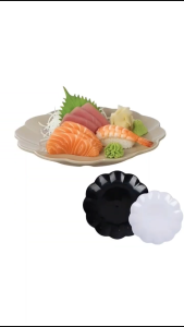 Dĩa phíp tròn hình hoa nhựa VIỆT NHẬT - Nhiều kích thước - Đựng đồ ăn hoa quả - 1278/79/80