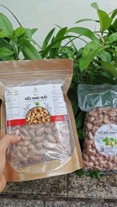 500GRAM HẠT ĐIỀU RANG MUỐI NGUYÊN LỤA BÌNH PHƯỚC - HẠT BAN MÊ FOOD