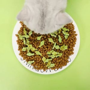 Bánh cá catnip tiêu búi lông sạch răng thơm miệng dễ tiêu hóa cho mèo