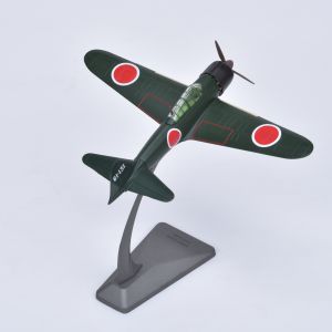 A6M5 1/72 Scale Zero Aircraft  Metal Model airplane (including base) Home placement collection and decoration Creative gift