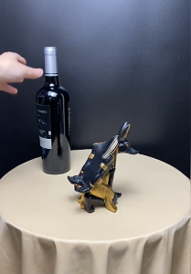 Anubis God Wine Rack Holders Ancient Egyptian Style Wine Bottle Stand Rack