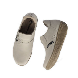 [GRATIS MASKER] Specta Sepatu Slip On Wanita Terbaru BP 046 Cream Sentra Grosir Bandung