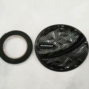 Cover Tutup Tangki Bensin Mobil Toyota Avanza 2022 - 2024 Carbon