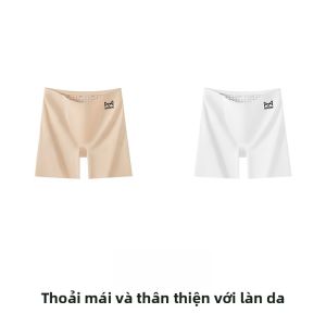 MiiOW | Quần an toàn Ice Silk cho nữ Quần lót liền mạch Quần đùi cạp vừa mùa hè Quần lót ba trong một Quần lót liền mạch mùa hè