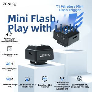 ZENIKO | Mini Wireless Flash Trigger for Camera Flash Accessories