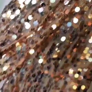 glitz glamour Top V neck outfit for women Glitter Long Sleeve Cardigan sparkling clothes black gold silver