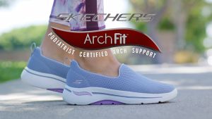 Skechers สเก็ตเชอร์ส รองเท้าผู้หญิง Women Arch Fit Refine 2.0 Sport Active Shoes - 104688-BKPK - Air-Cooled