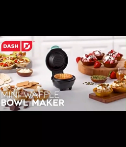 【Fomey】Waffle Bowl Maker - 3-in-1 Breakfast Appliance for Egg Tarts Cones and Cups Non-Stick Home Waffle Iron with Easy Clean