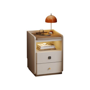 YANGYING | Charging Fingerprint Lock Bedside Cabinet Modern Luxe