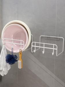 NIFENG | Wall-mounted Hook Storage Rack for Bathroom