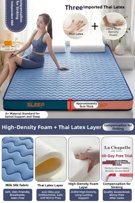 Yuzhaolin | Thick Latex Memory Foam Mattress Single
