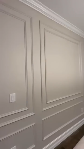 List Wall Moulding List Plafon PVC List Border Molding Anti Rayap Dan Anti Air Warna Putih