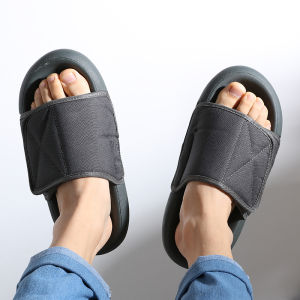 Adjustable Extra Wide Size Slippers for Elderly People Foot Deformity Shoes Comfortable Thick Bottom Anti-Slip Home Slippers