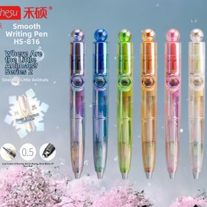 HESU | Cute and Trendy Design Low Center of Gravity Writing Gel Pen