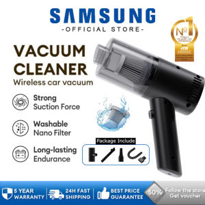 Samsung Wireless 4 in 1 Car Vacuum Cleaner 198000kpa Handheld Car and Household Duo Vacuum Rechargeable Mini Wet & Dry Vacuum High Power Suction