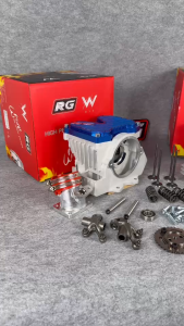 ฝาสูบ4วาล์ว Exciter ฝา RG Exciter ฝาเอ็กไซเตอร์ใส่WAVE125รุ่นใหม่ล่าสุด  24/27 สามารถรองรับลูกขนาด70-76มิล